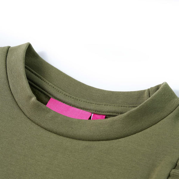 Sweat-shirt enfant Kaki 128