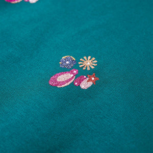 Kinder-Sweatshirt Dunkelgrün 140