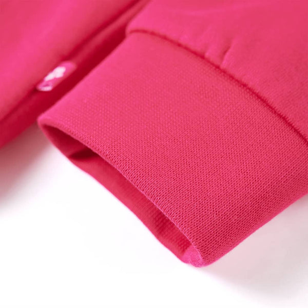 Sweatshirt enfant rose vif 92