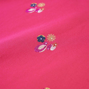 Kinder-Sweatshirt Knallrosa 104