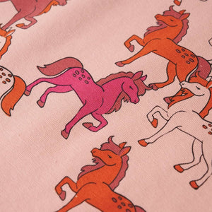 Kinderpyjama mit Langen Ärmeln Hellrosa 104