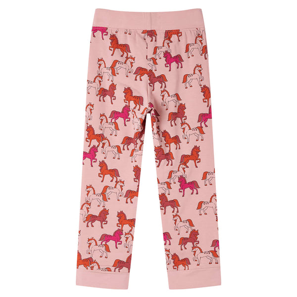 Kinderpyjama mit Langen Ärmeln Hellrosa 116