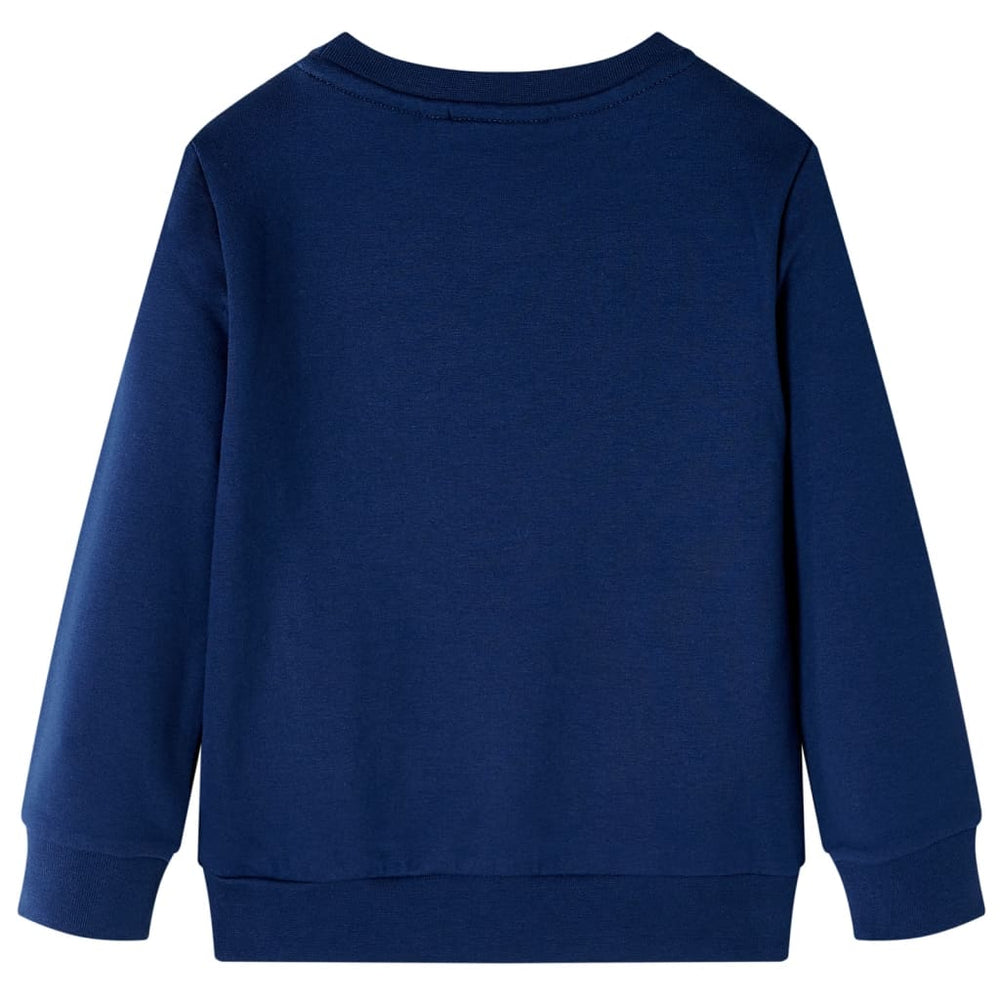 Sweatshirt enfant bleu marine 116