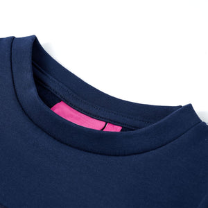 Sweat-shirt enfant bleu marine 140