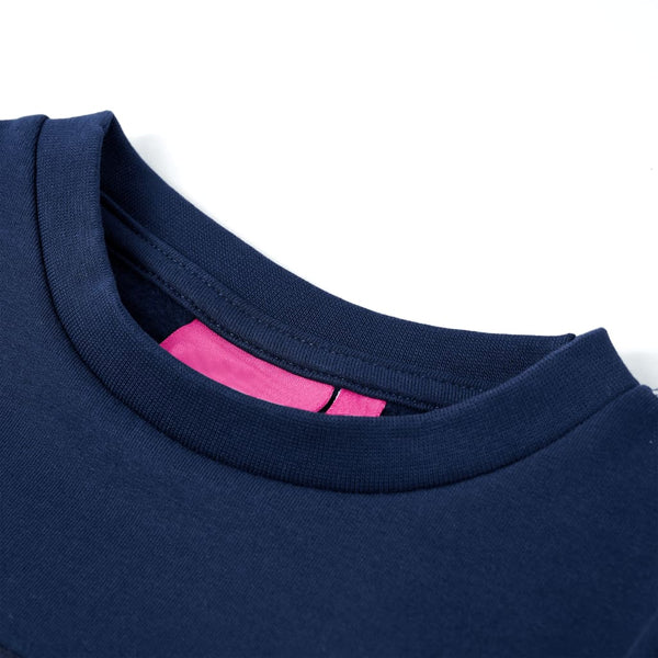 Sweat-shirt enfant bleu marine 140