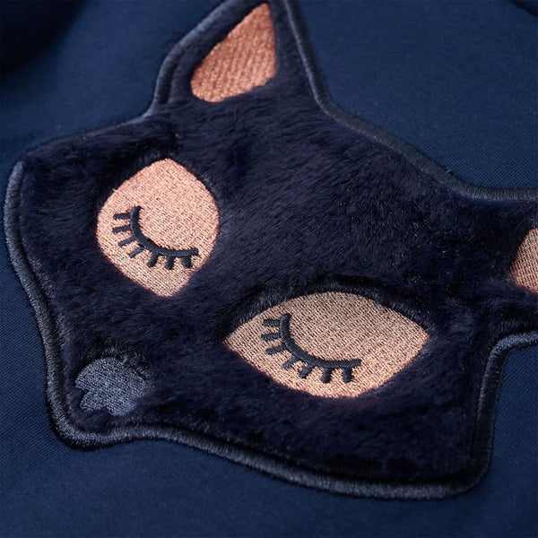 Sweat-shirt enfant bleu marine 140