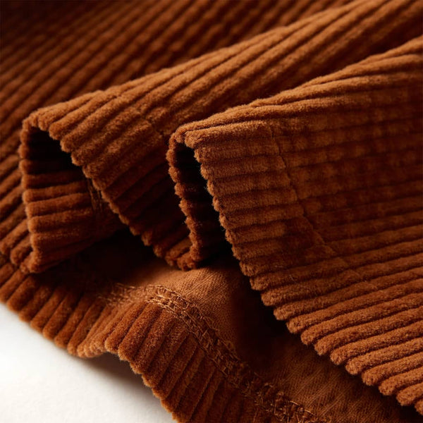 Kinderrock mit Taschen Cord Cognac 92