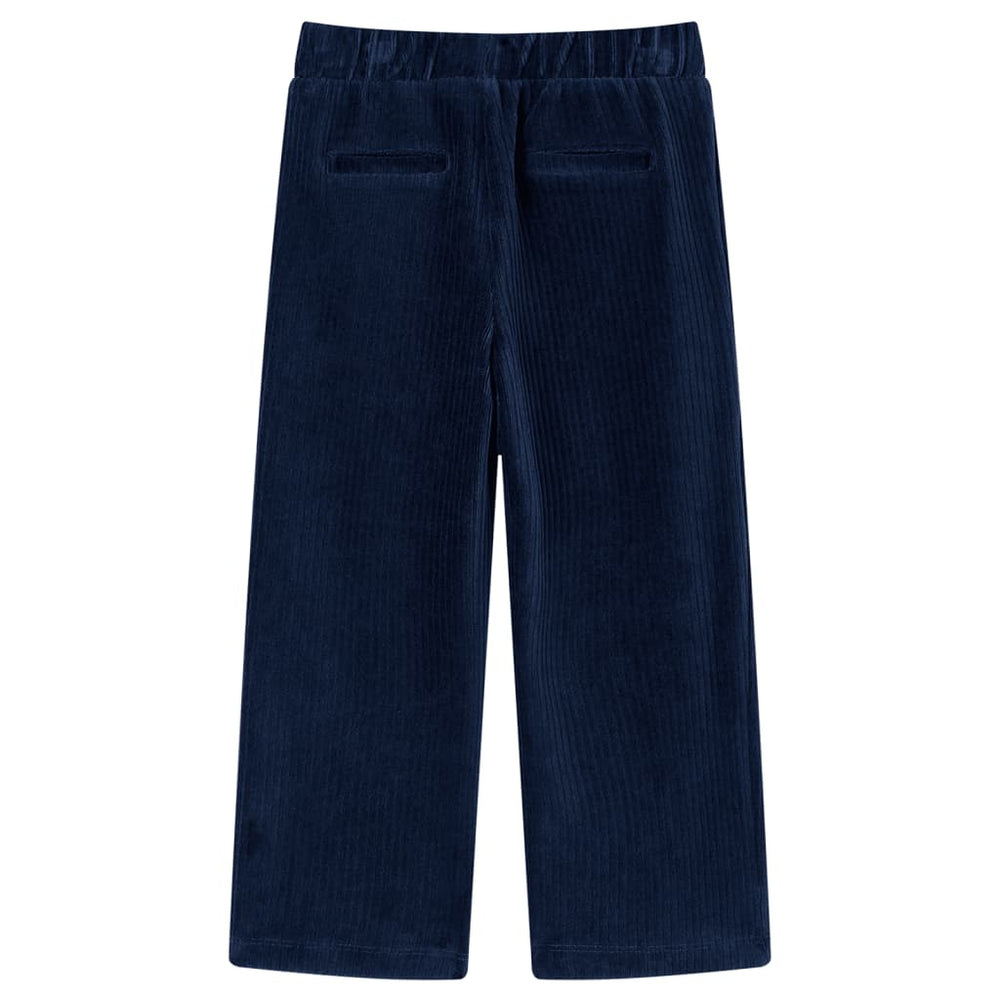 Kinderhose Cord Marineblau 104