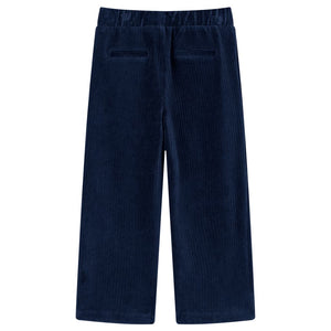Kinderhose Cord Marineblau 104