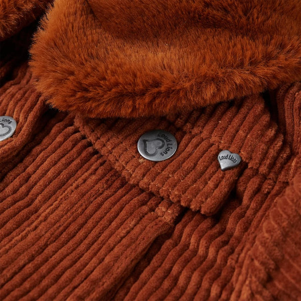 Children's Corduroy Jacket Cognac 92