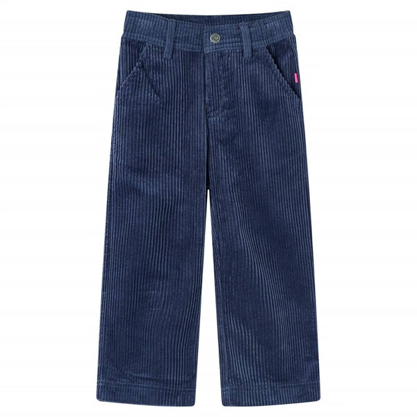 Kinderhose Cord Marineblau 116