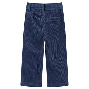 Kinderhose Cord Marineblau 116