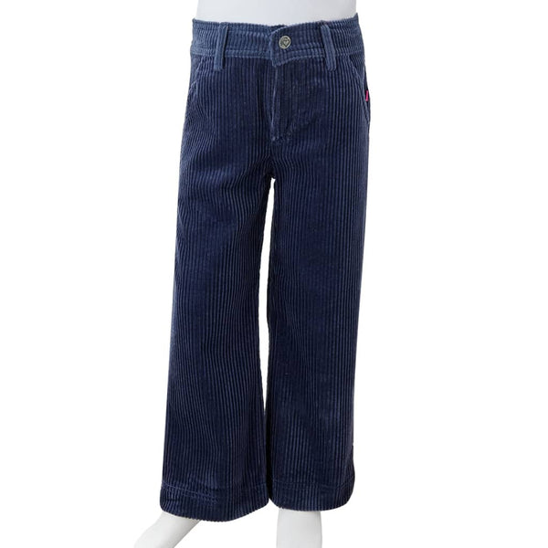 Kinderhose Cord Marineblau 116