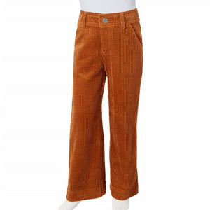 Kinderhose Cord Cognac 92