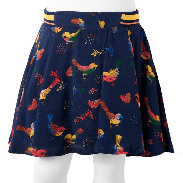 Jupe enfant bleu marine 140