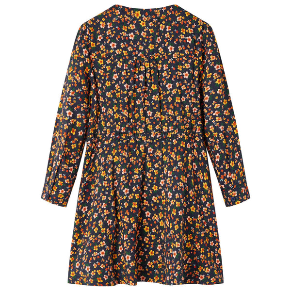 Kinderkleid mit Langen Ärmeln Marineblau 116