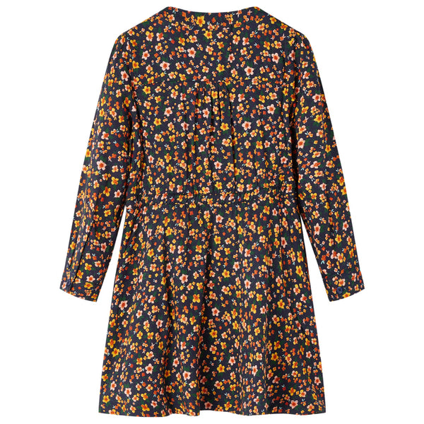 Kinderkleid mit Langen Ärmeln Marineblau 140