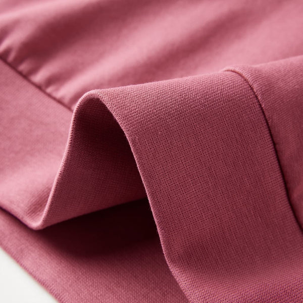 Kids' Velvet Patchwork Sweatshirt Raspberry Pink 128
