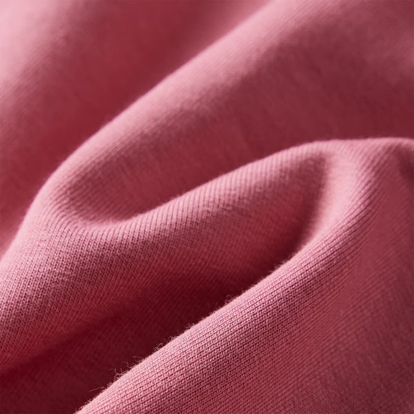 Kids' Velvet Patchwork Sweatshirt Raspberry Pink 128