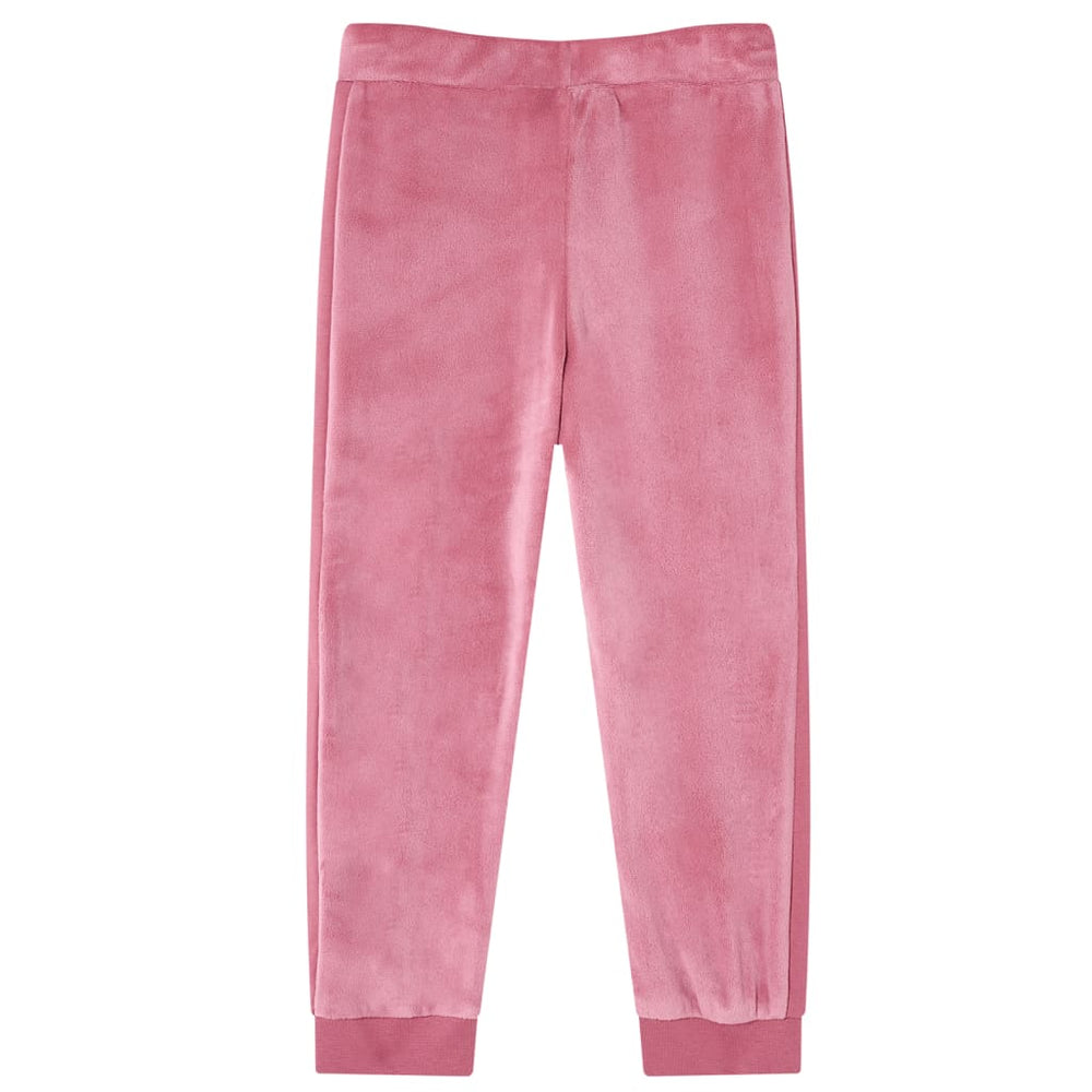 Pantalon de survêtement enfant framboise 92