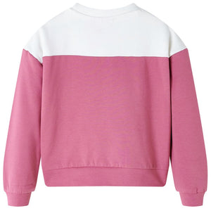 Sweat-shirt enfant framboise 92
