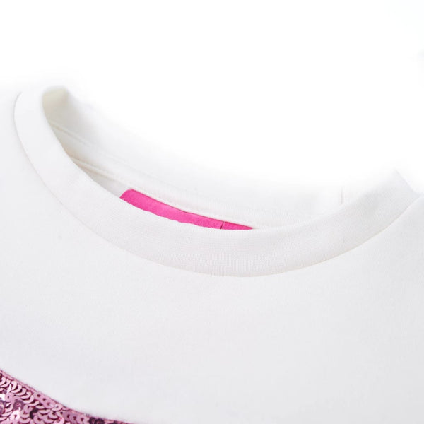 Sweat-shirt enfant framboise 92