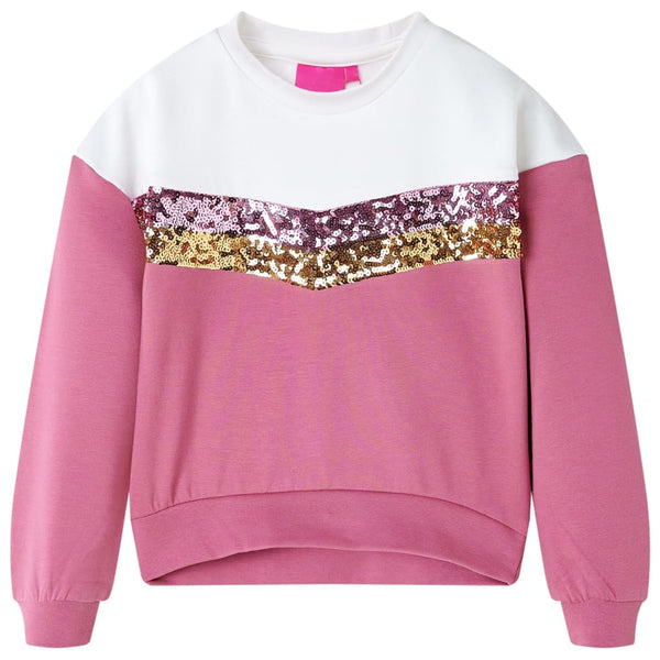 Sweat-shirt enfant framboise 104