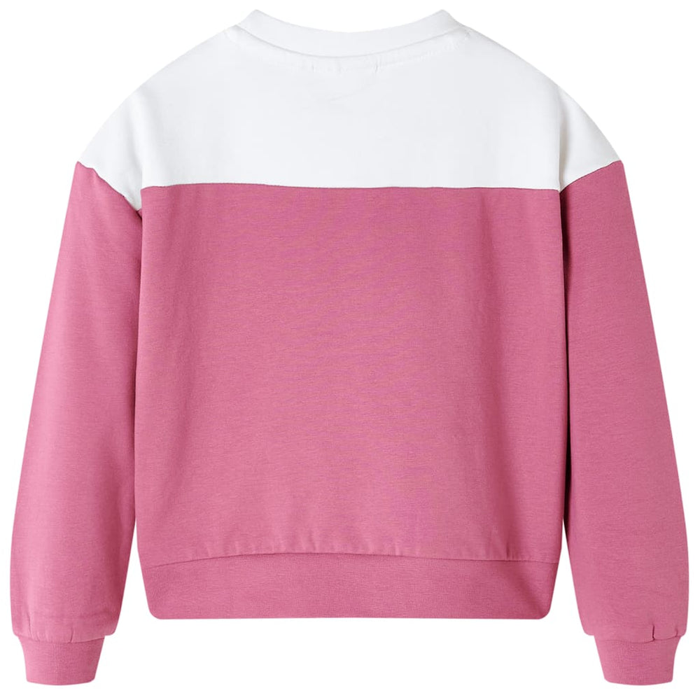 Sweat-shirt enfant framboise 104