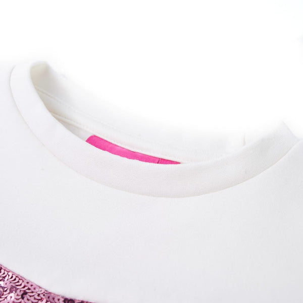 Sweat-shirt enfant framboise 104