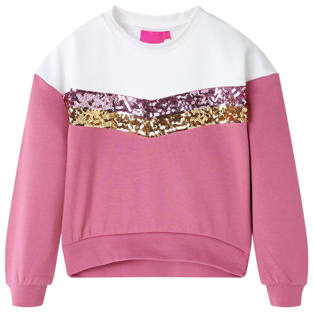 Sweat-shirt enfant framboise 128
