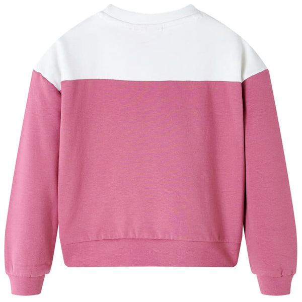 Sweat-shirt enfant framboise 128
