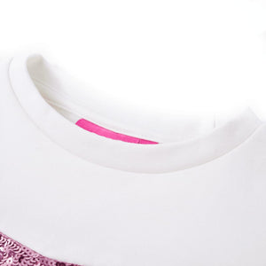 Sweat-shirt enfant framboise 128