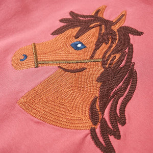 Sweat à capuche enfant vieux rose 92