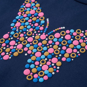 Kinder-Sweatshirt Marineblau 116