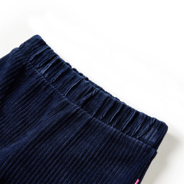 Kinderhose Cord Marineblau 128