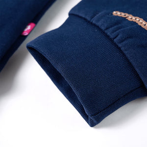 Sweat-shirt enfant bleu marine 104