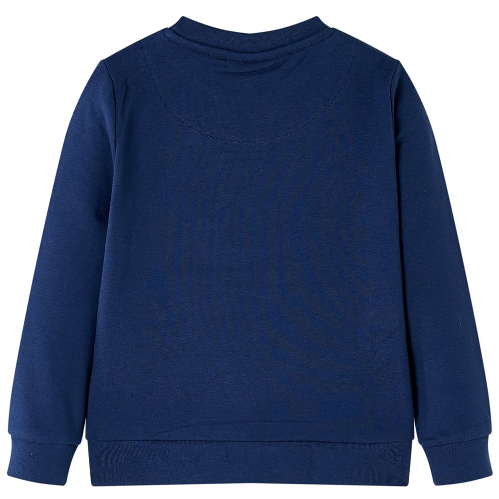 Sweat-shirt enfant bleu marine 104