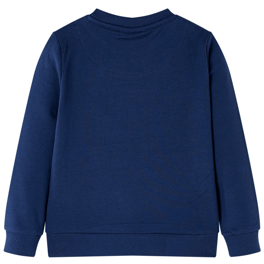 Sweatshirt enfant bleu marine 116