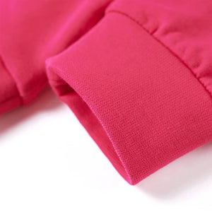 Sweat-shirt enfant rose vif 128