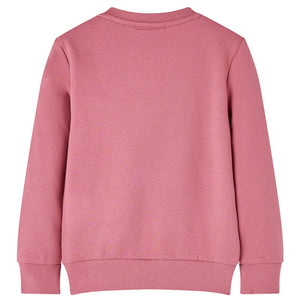 Kinder-Sweatshirt Himbeerrosa 104