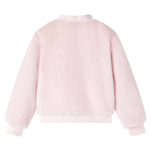 Kinderjacke Kunstpelz Zartrosa 104