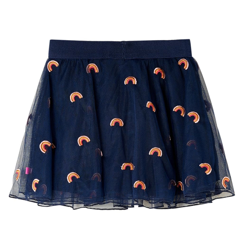 Jupe enfant en tulle Bleu marine 92