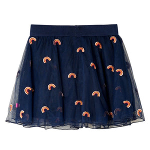 Kinderrock mit Tüll Marineblau 92