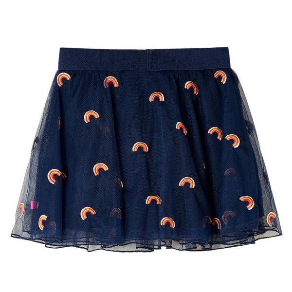 Kinderrock mit Tüll Marineblau 92