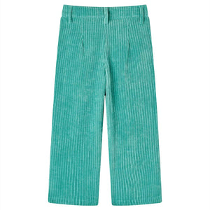 Kinderhose Cord Minzgrün 104