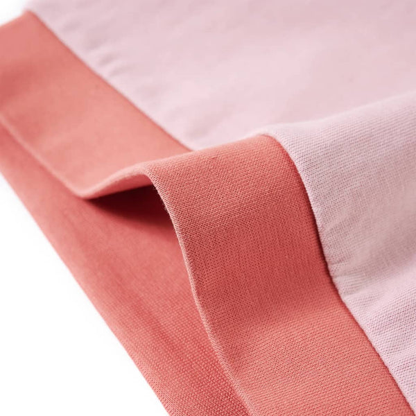Sweat-shirt enfant color block rose 128