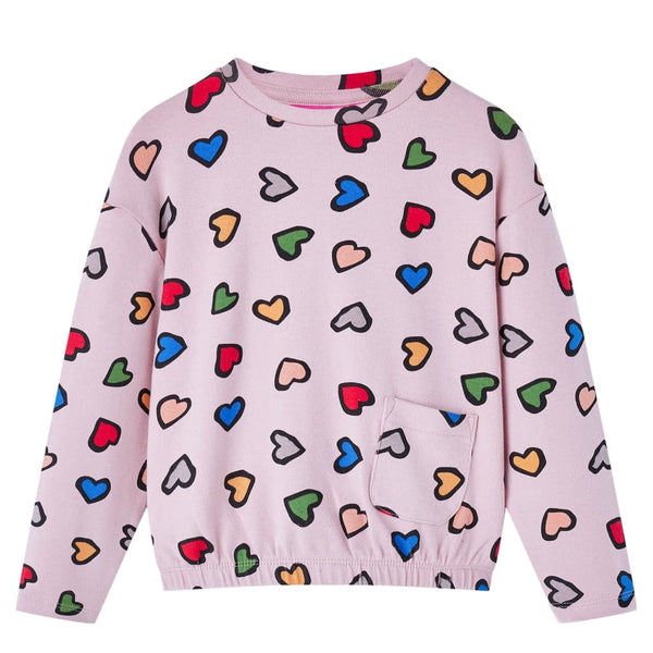 Sweat-shirt Enfant Rose 92