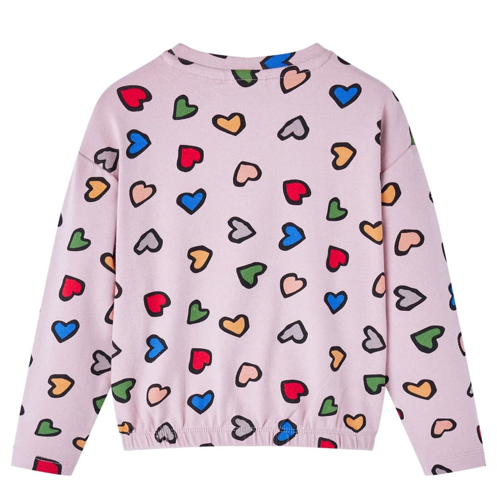 Sweat-shirt enfant rose 116