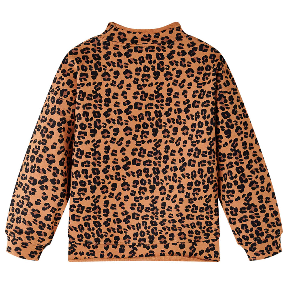 Sweatshirt enfant cognac clair 92