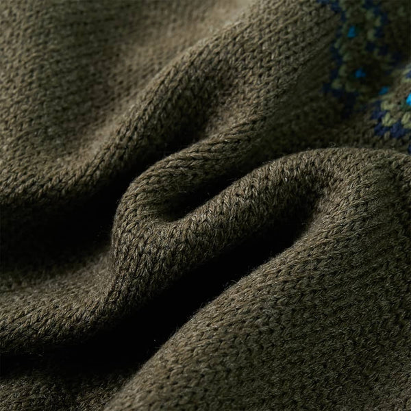Pull Enfant Tricoté Kaki 92